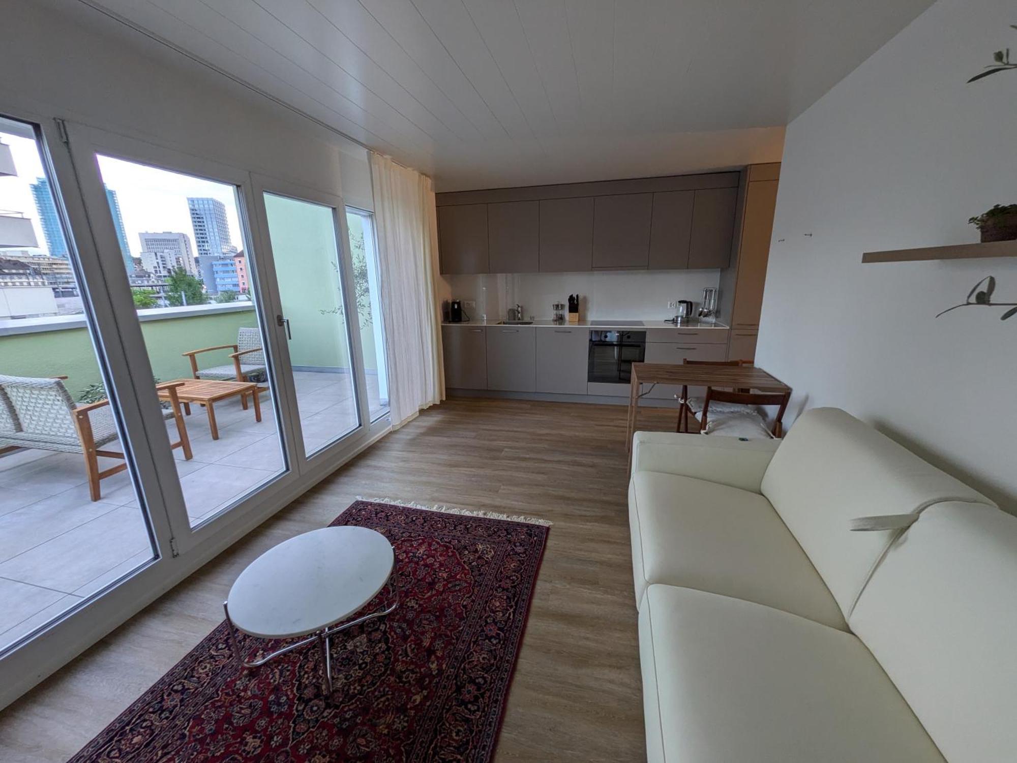 Skyline Rooftop Suite With 2 Balconies -401- Zurych Zewnętrze zdjęcie