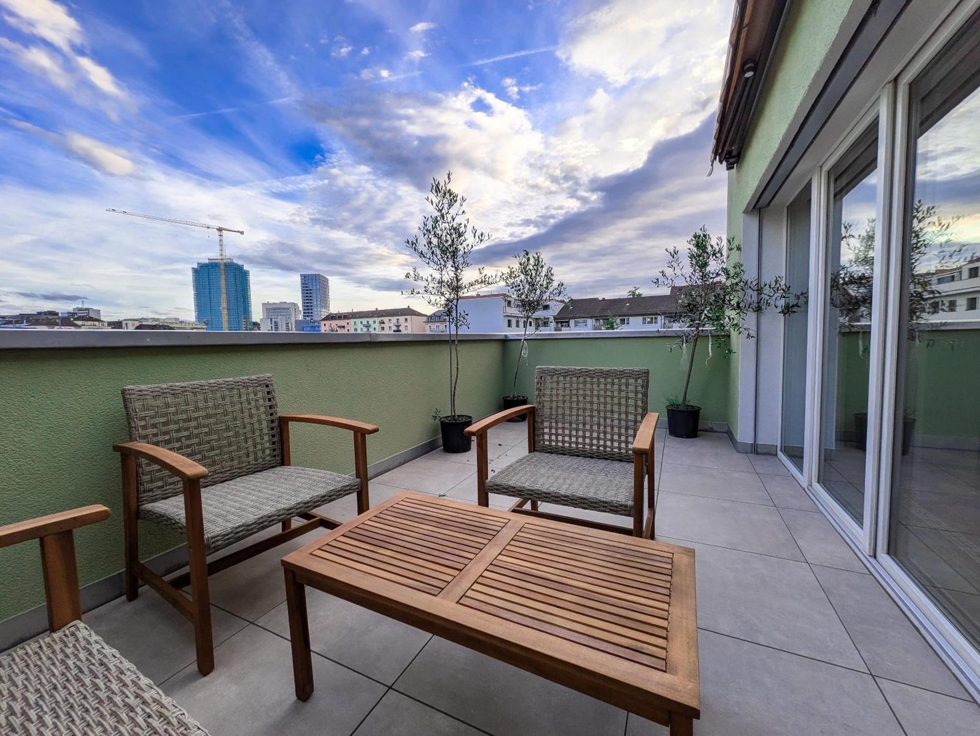 Skyline Rooftop Suite With 2 Balconies -401- Zurych Zewnętrze zdjęcie
